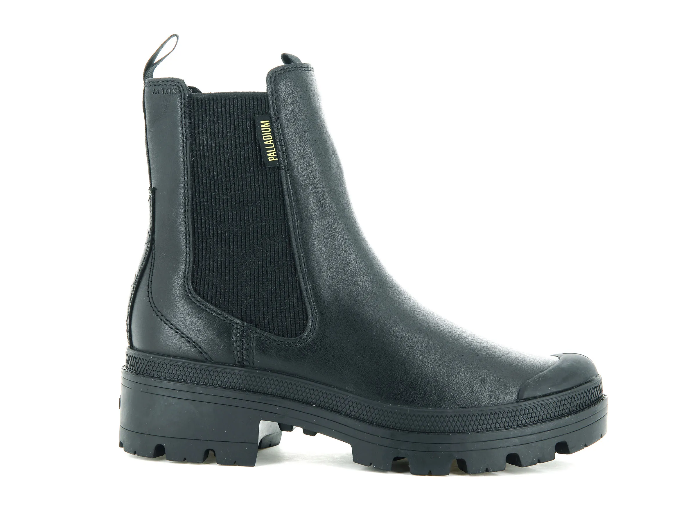 97970-001-M | PALLABASE CHELSEA LEATHER | BLACK/BLACK