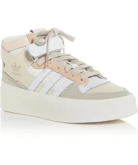 adidas Forum Bonega Womens Leather Flatform Casual and Fashion Sneakers