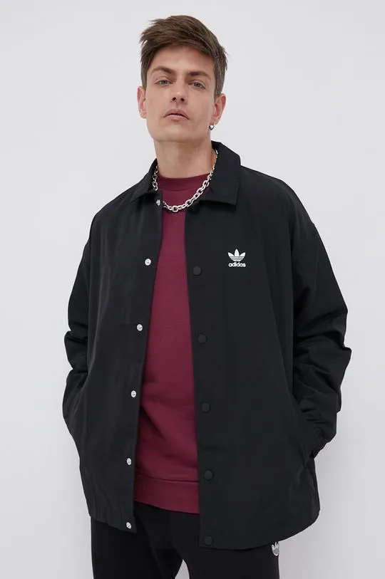 adidas Originals jacket men's black color