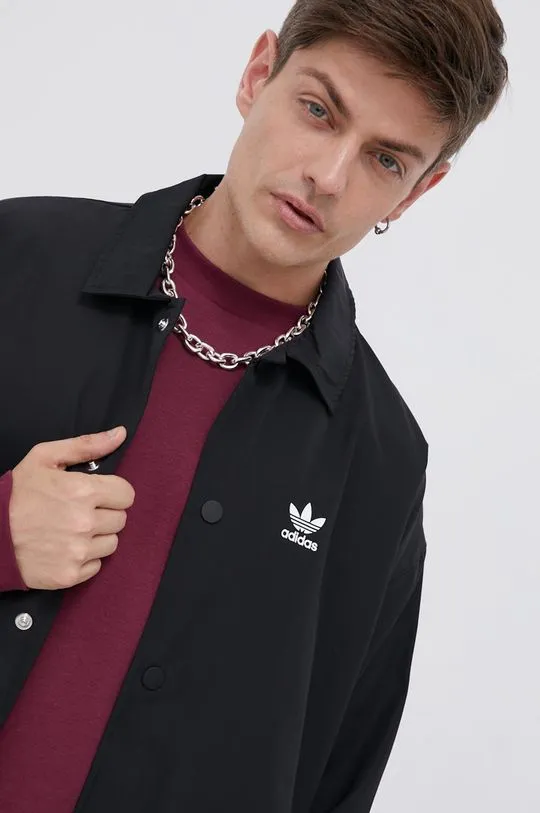 adidas Originals jacket men's black color