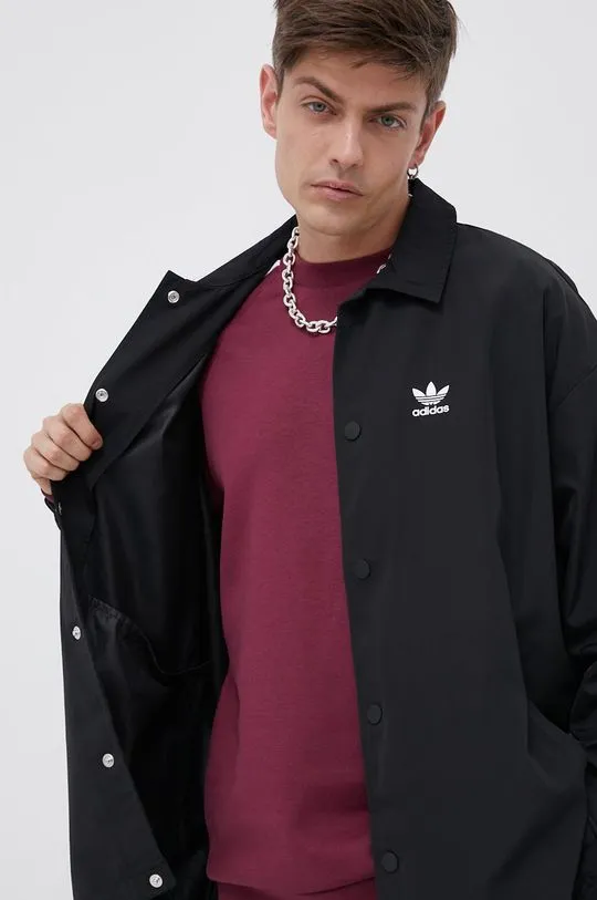 adidas Originals jacket men's black color