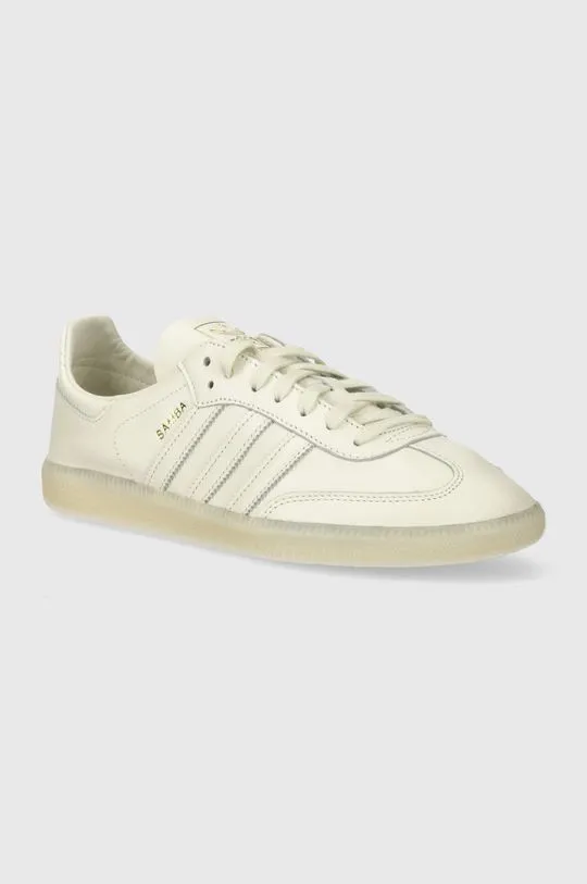 adidas Originals leather sneakers Samba Decon beige color IG6171