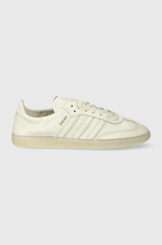 adidas Originals leather sneakers Samba Decon beige color IG6171