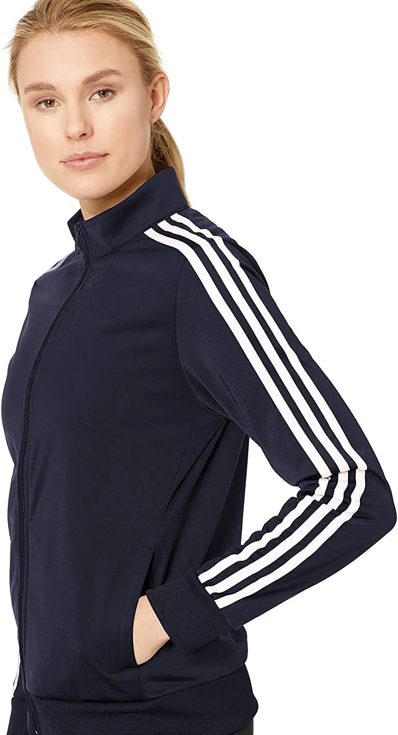 adidas Women's Essentials 3-stripes Tricot Track Jacket