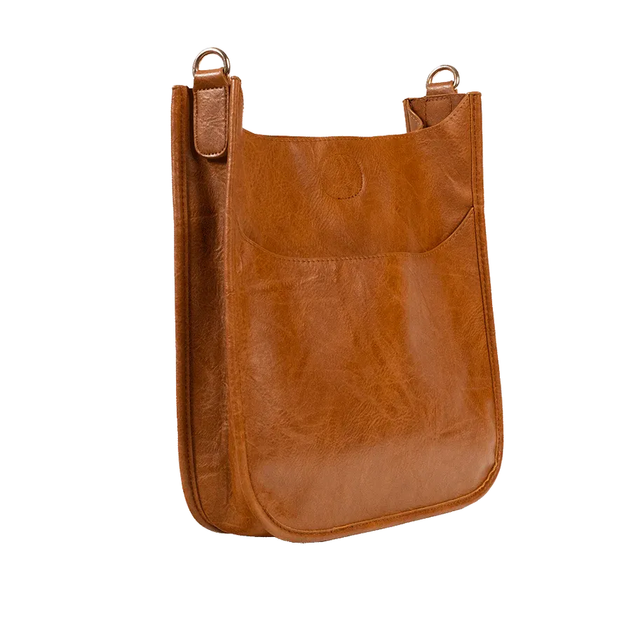 Ahdorned Classic Vegan Leather Messenger