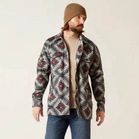 Ariat: Caldwell Printed Charcoal Grey Shirt Jacket