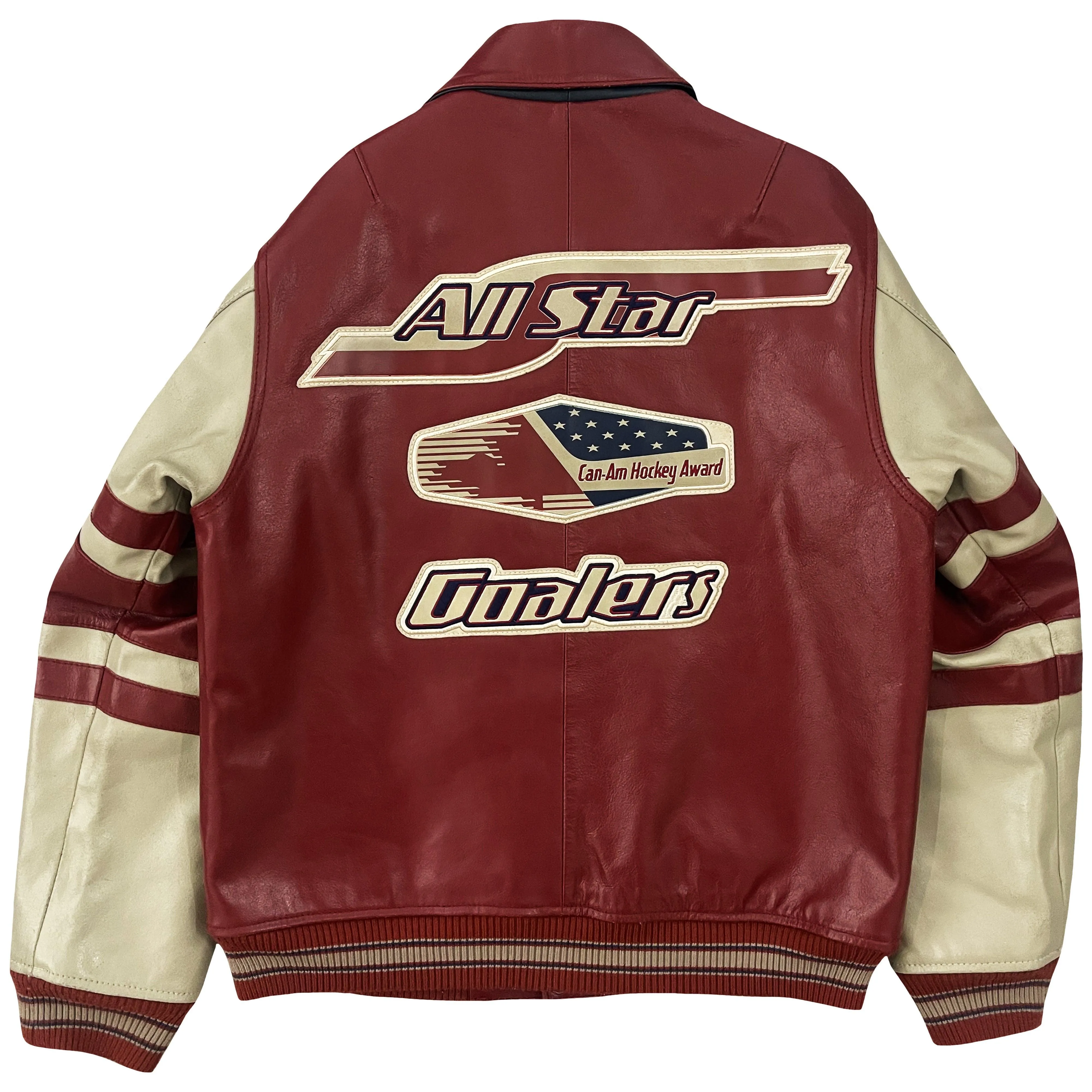 Avirex Leather Varsity Jacket