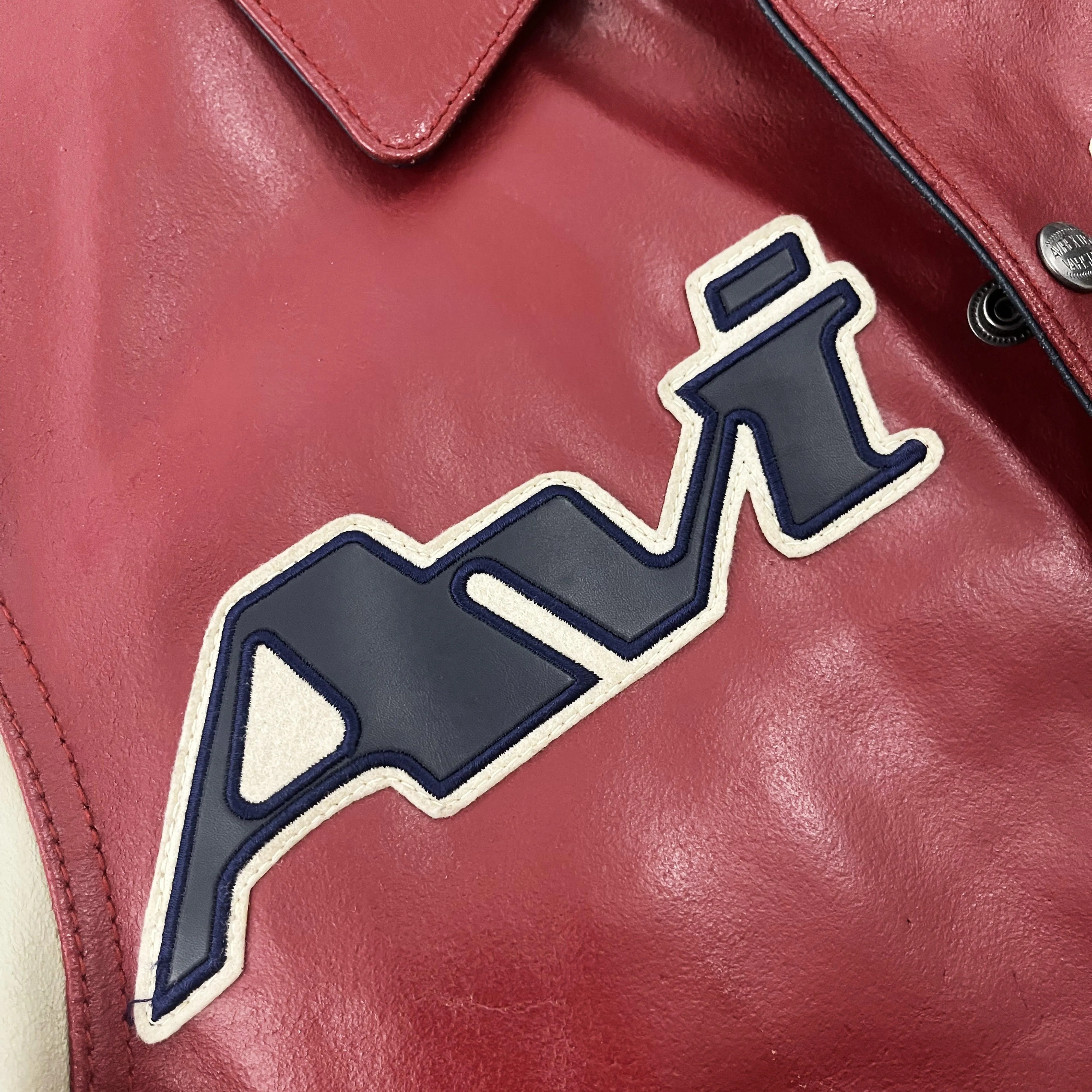 Avirex Leather Varsity Jacket