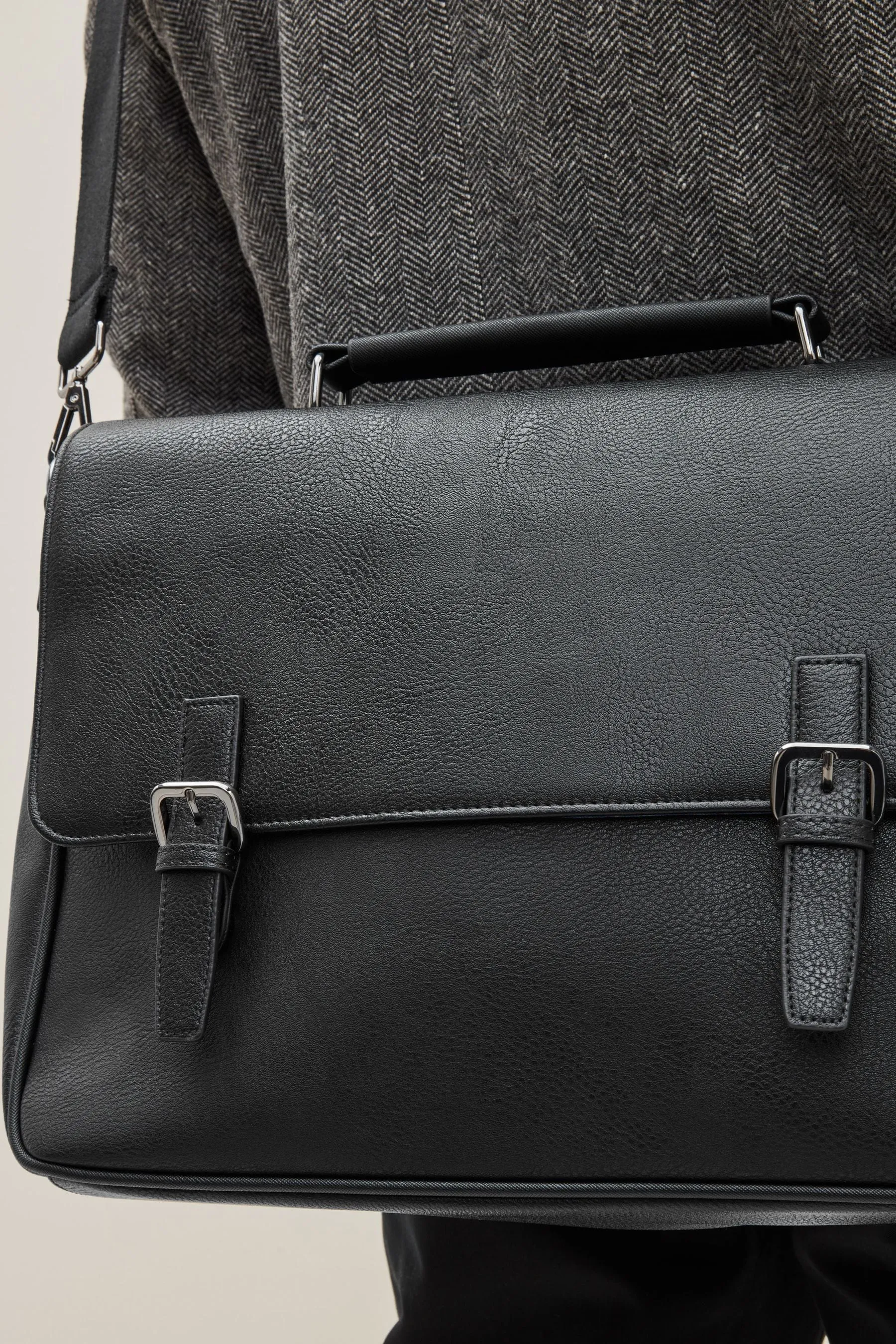 Black Briefcase Messenger