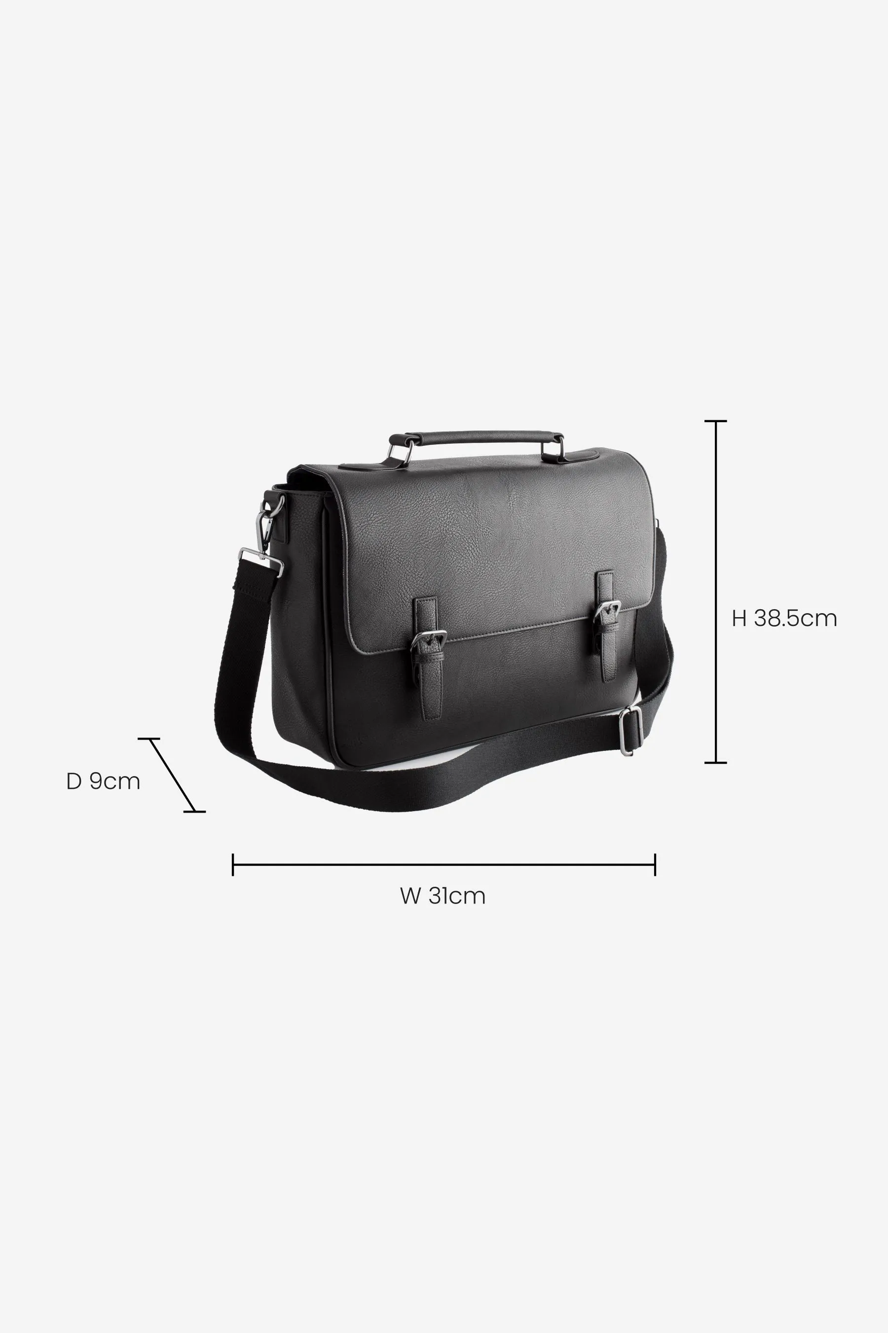 Black Briefcase Messenger