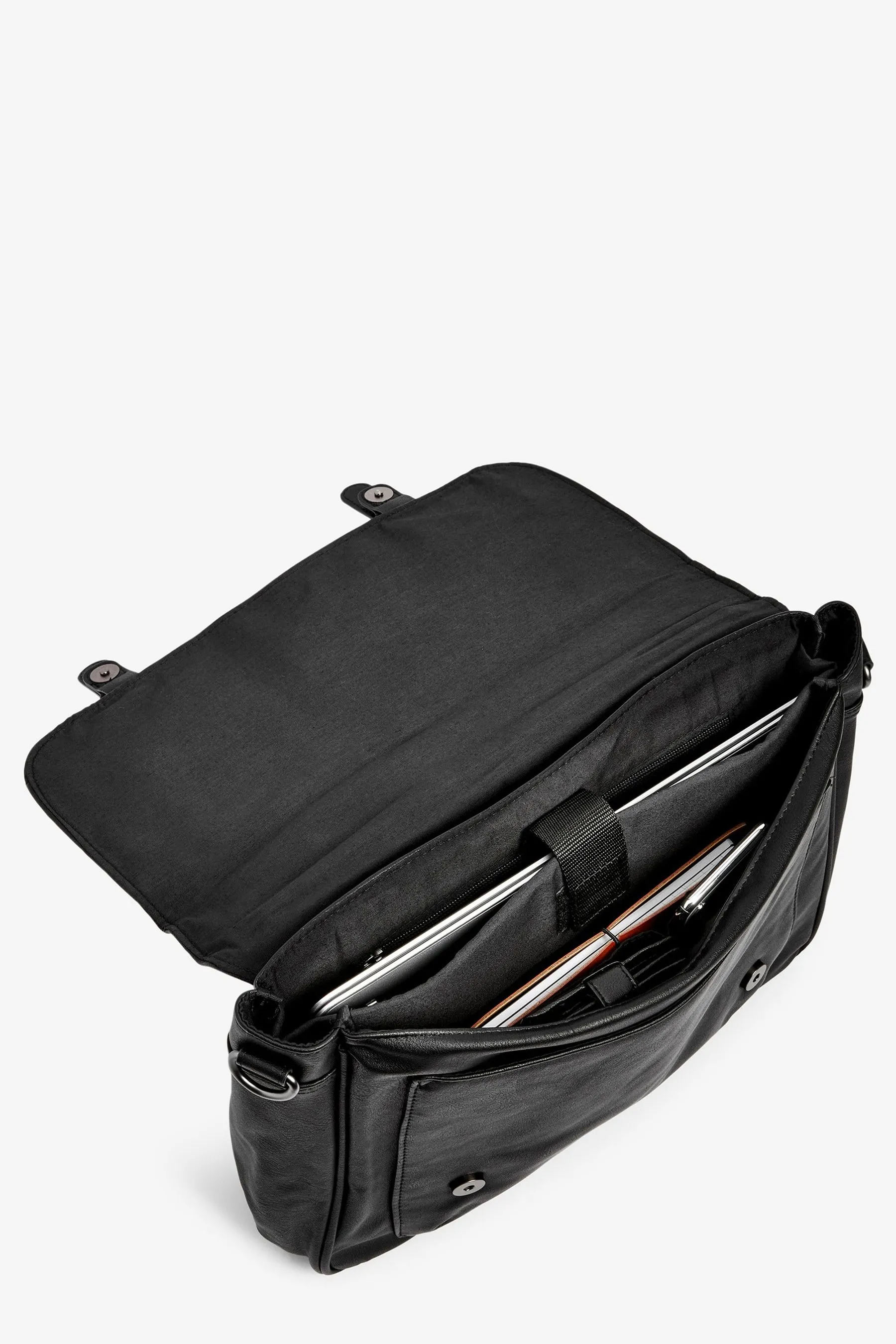 Black Briefcase Messenger