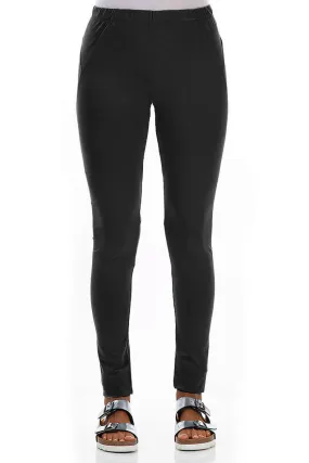 Black Cotton Leggings