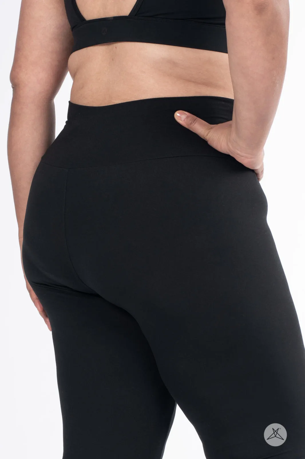 Black High-Waisted Leggings