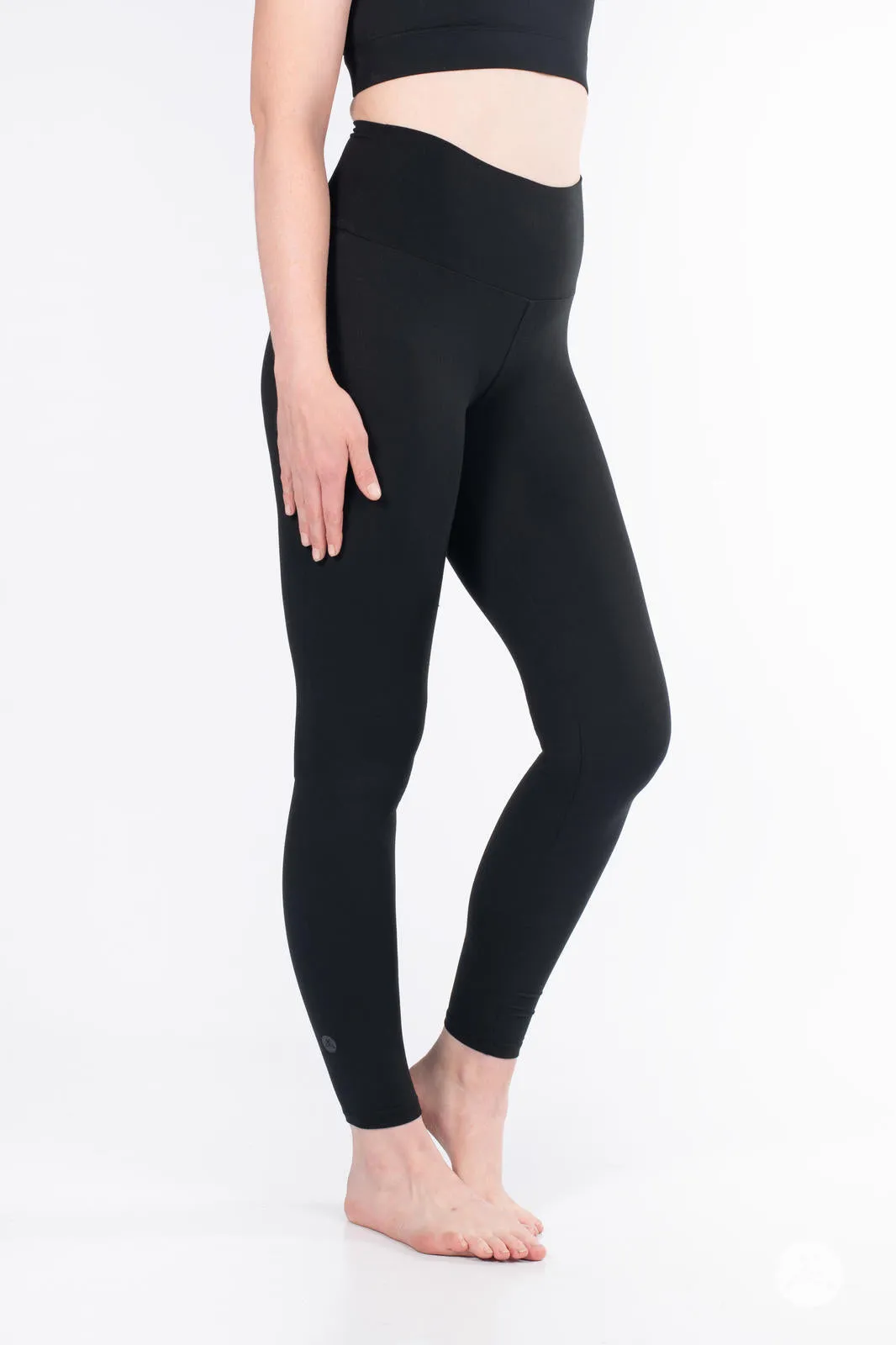 Black High-Waisted Leggings