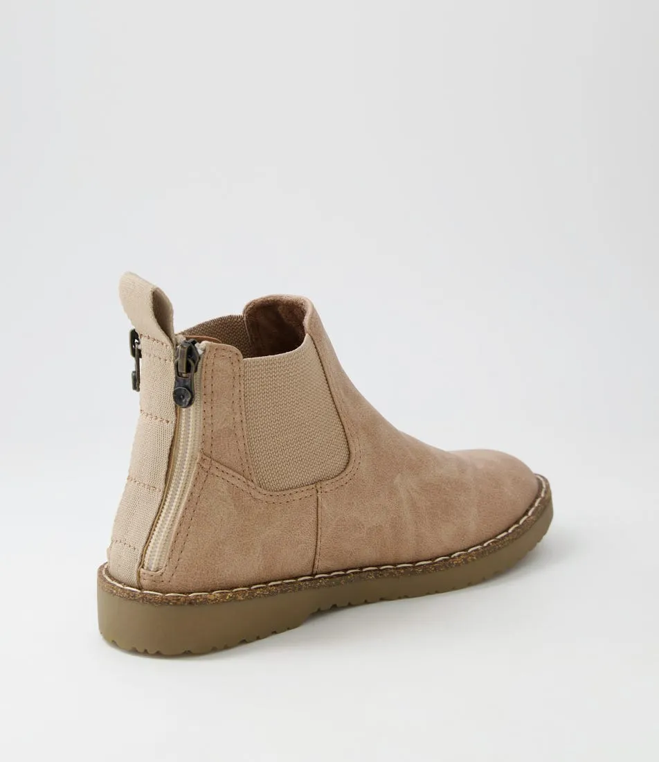 BLOWFISH Chillin Cashew Ankle Boots