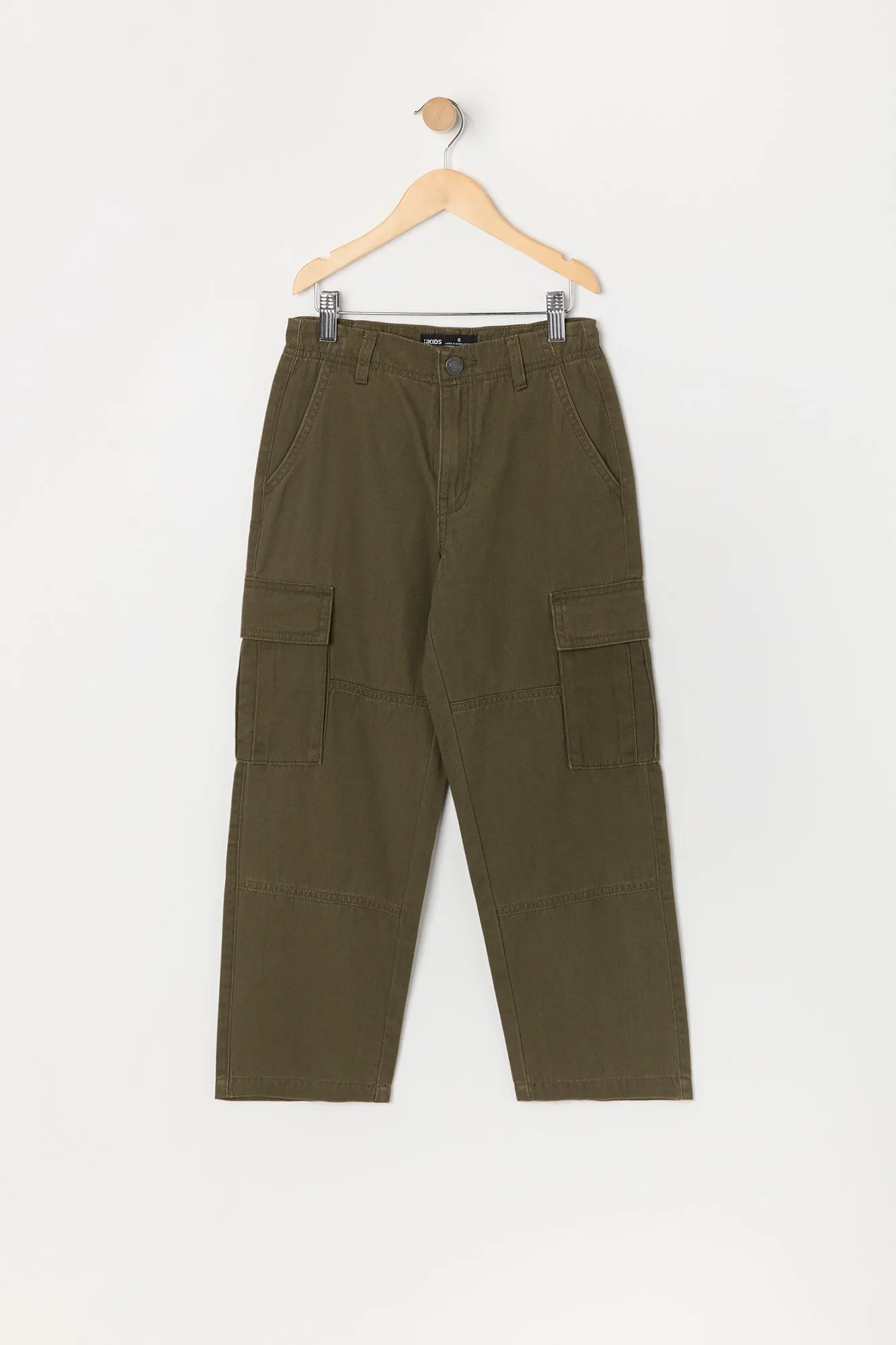 Boys Straight Leg Cargo Pant