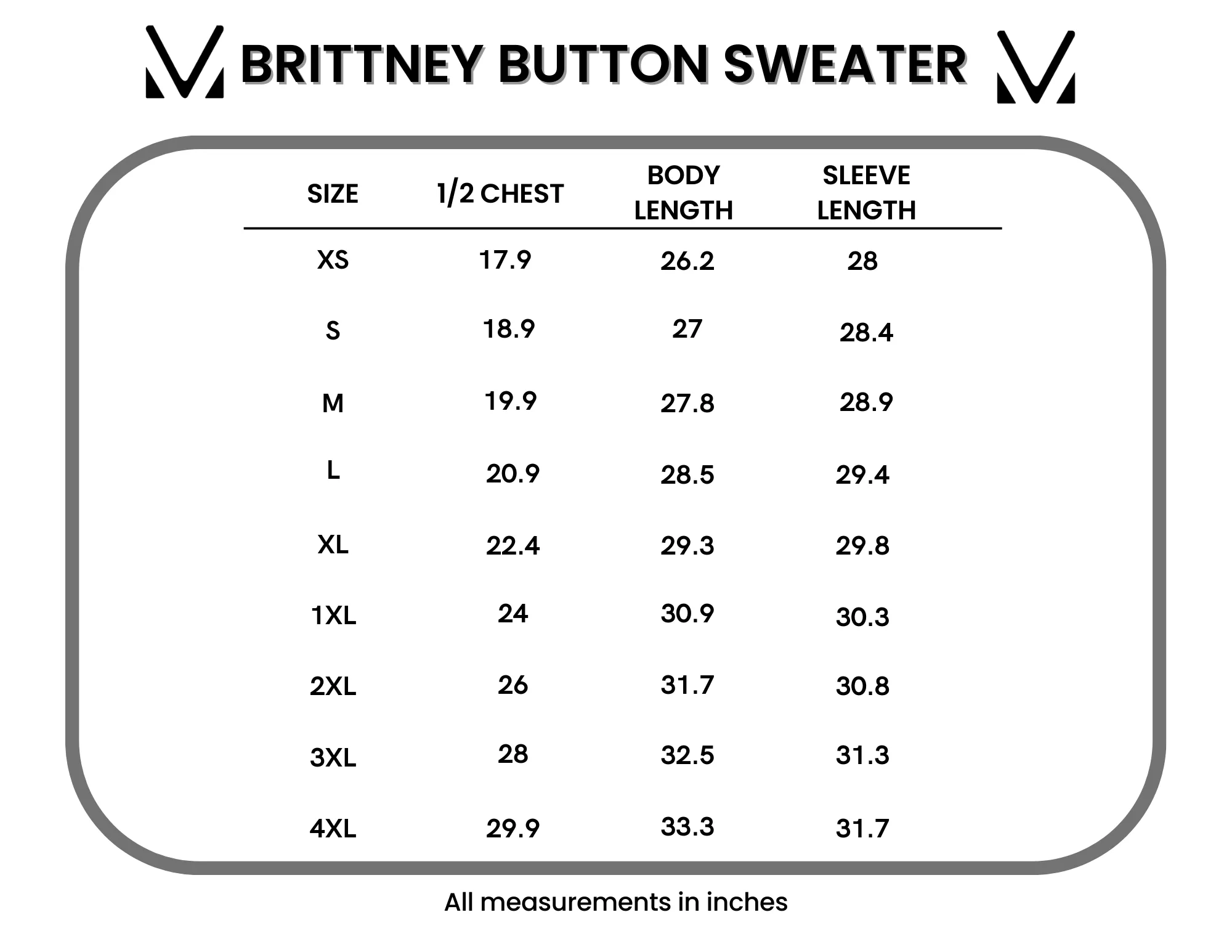 Brittney Button Sweater - Charcoal