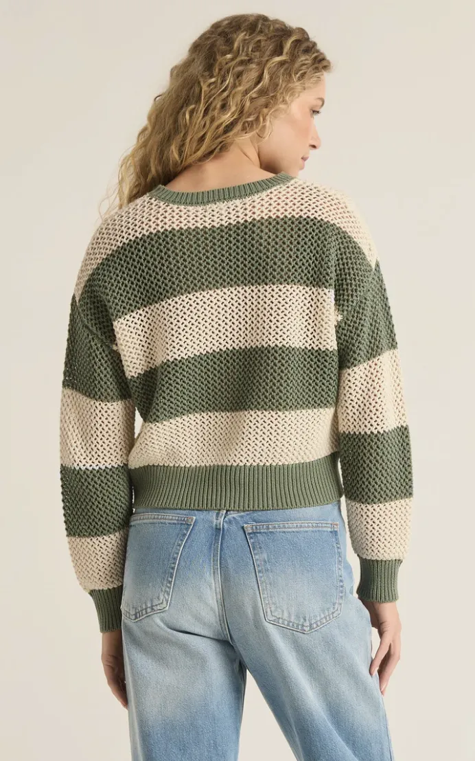 BROADBEACH STRIPE SWEATER