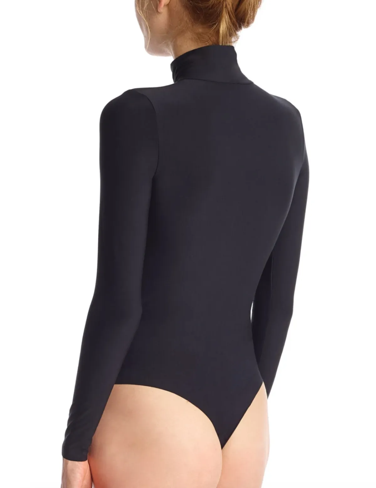 Butter Turtleneck Bodysuit - black