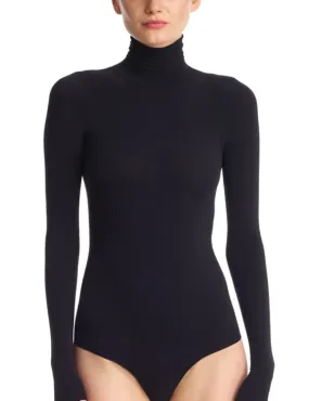 Butter Turtleneck Bodysuit - black