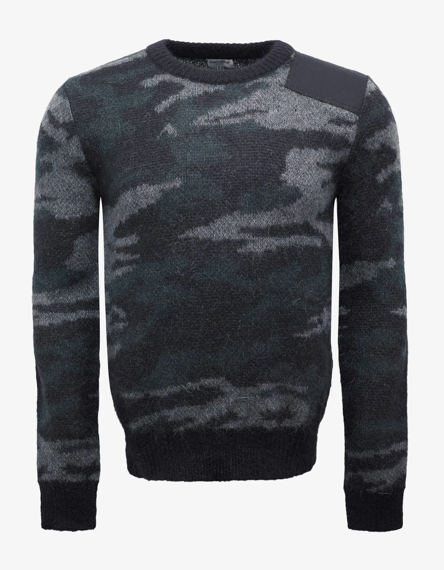 Camouflage Mohair Sweater