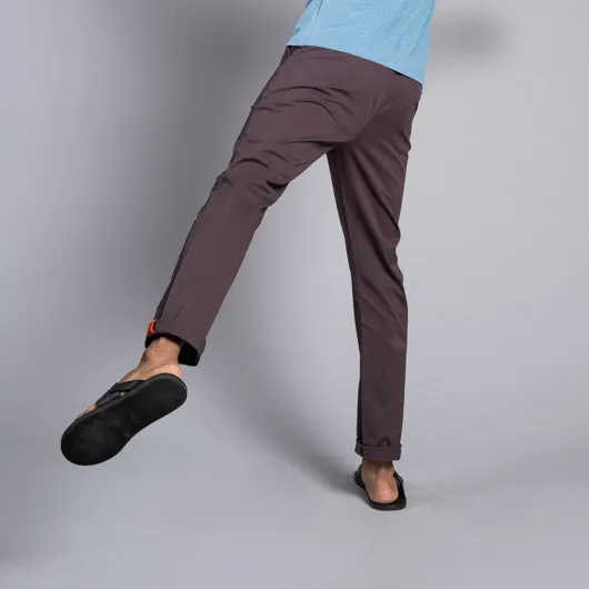 Canyon Jumper Dark Grey Cotton Lycra Stretch Chinos