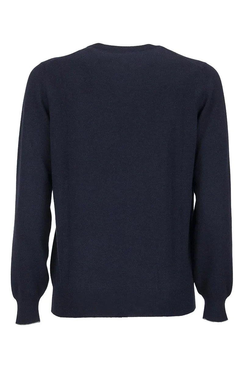 CASHMERE CREWNECK SWEATER