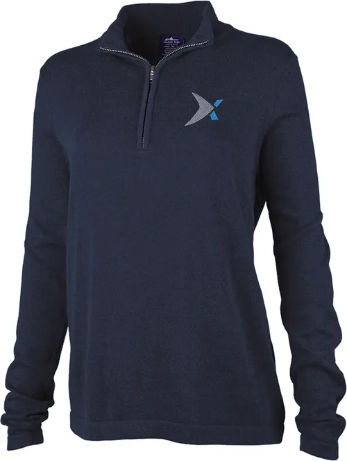 Charles River Ladies 1/4 Zip Mystic Pullover