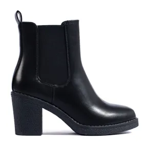 Classic black Shelovet ankle boots