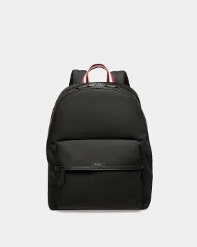 Code Backpack in Black Nylon 