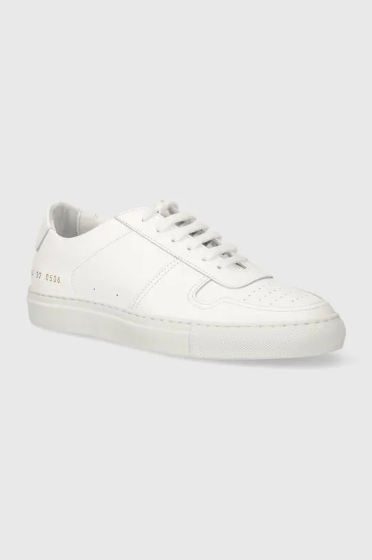 Common Projects leather sneakers BBall Low in Leather white color 3864