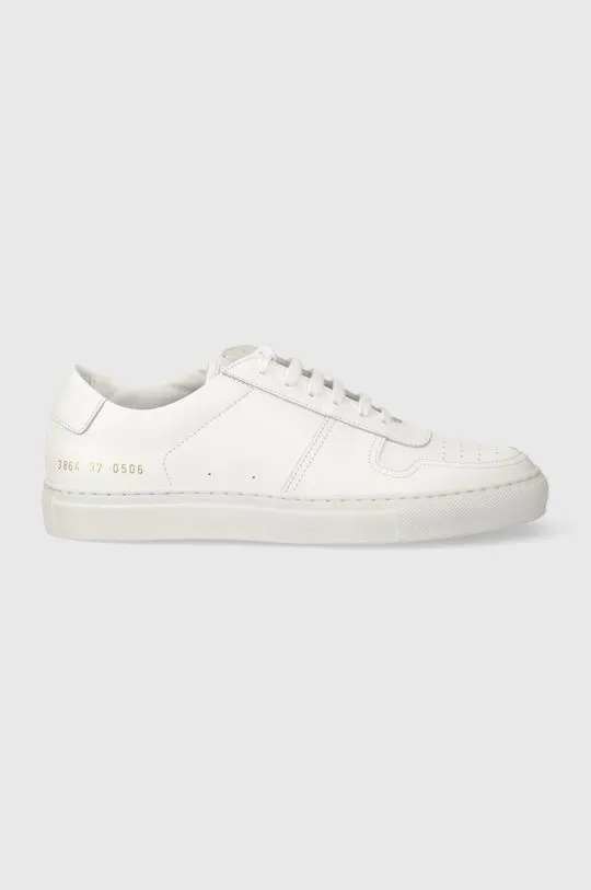 Common Projects leather sneakers BBall Low in Leather white color 3864