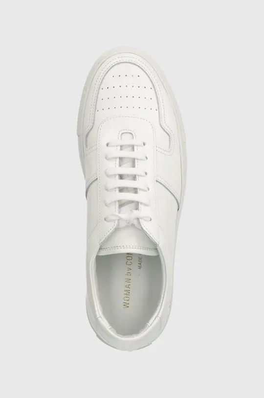 Common Projects leather sneakers BBall Low in Leather white color 3864