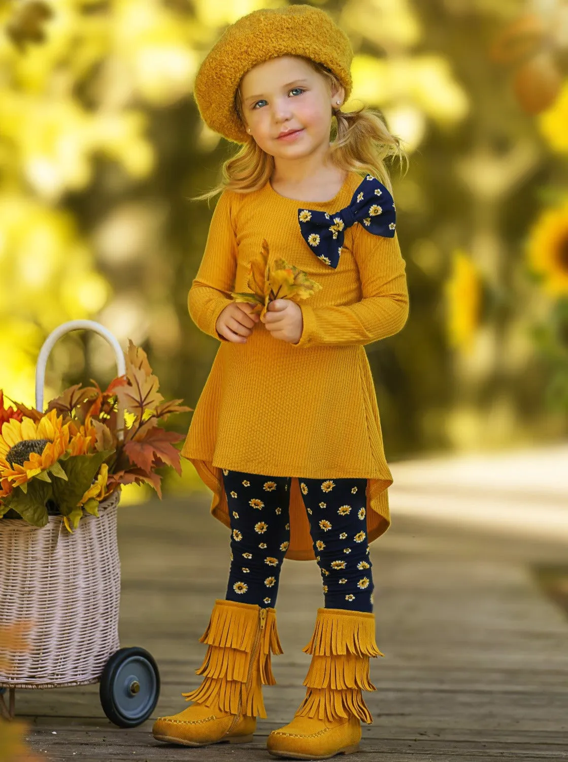 Daisy Dream Hi-Lo Tunic and Legging Set