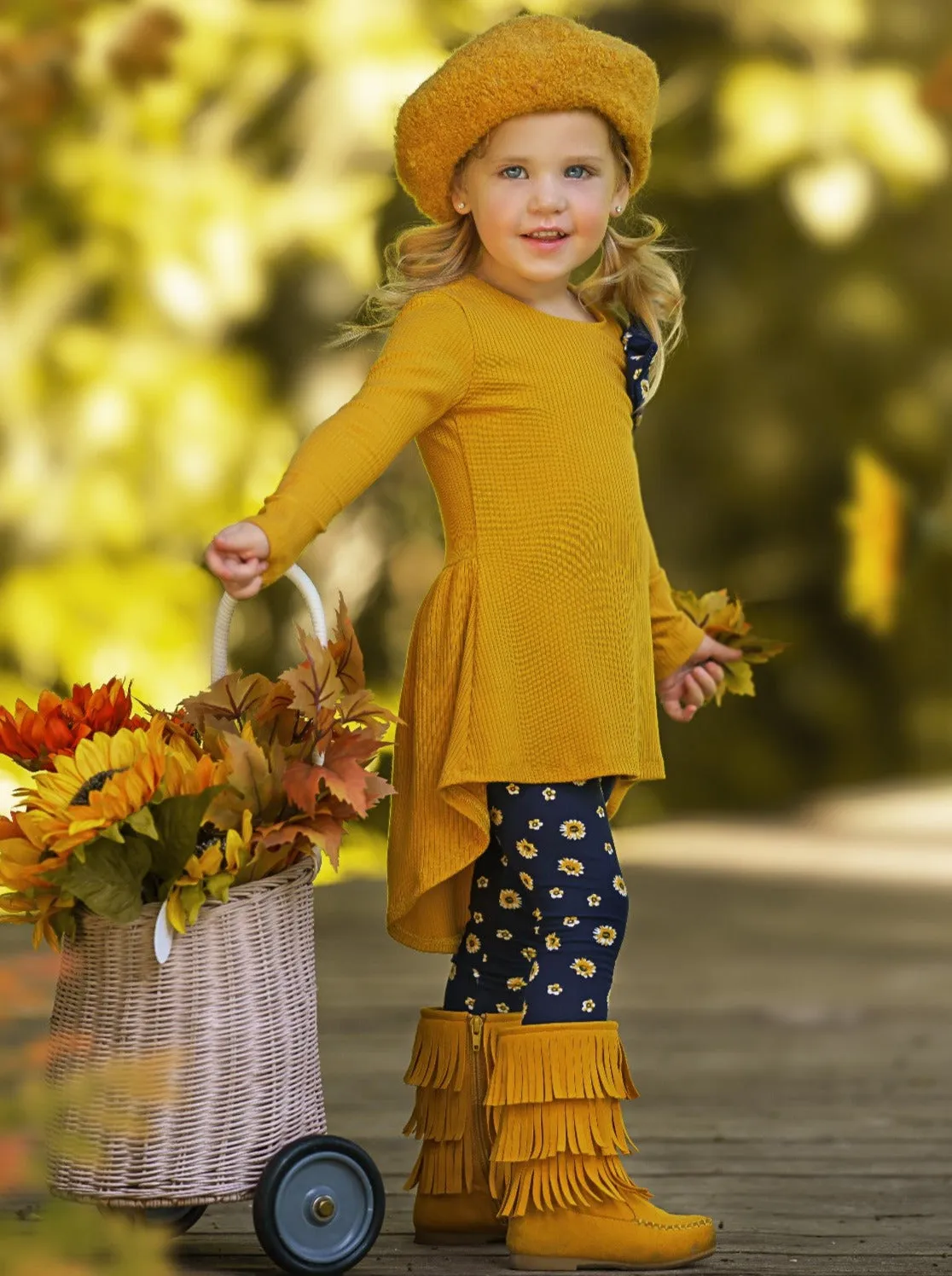 Daisy Dream Hi-Lo Tunic and Legging Set