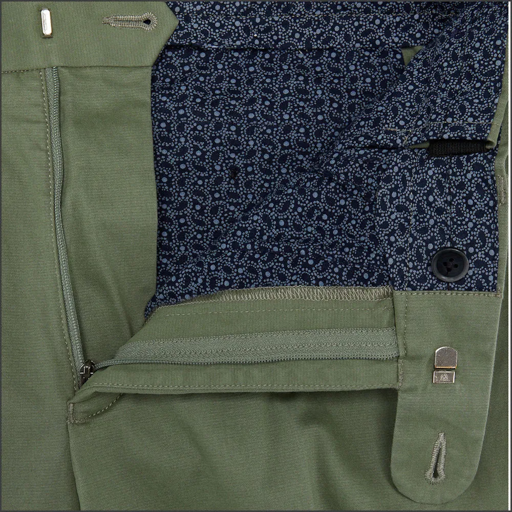 Daniel Grahame Driscoll Green Chinos