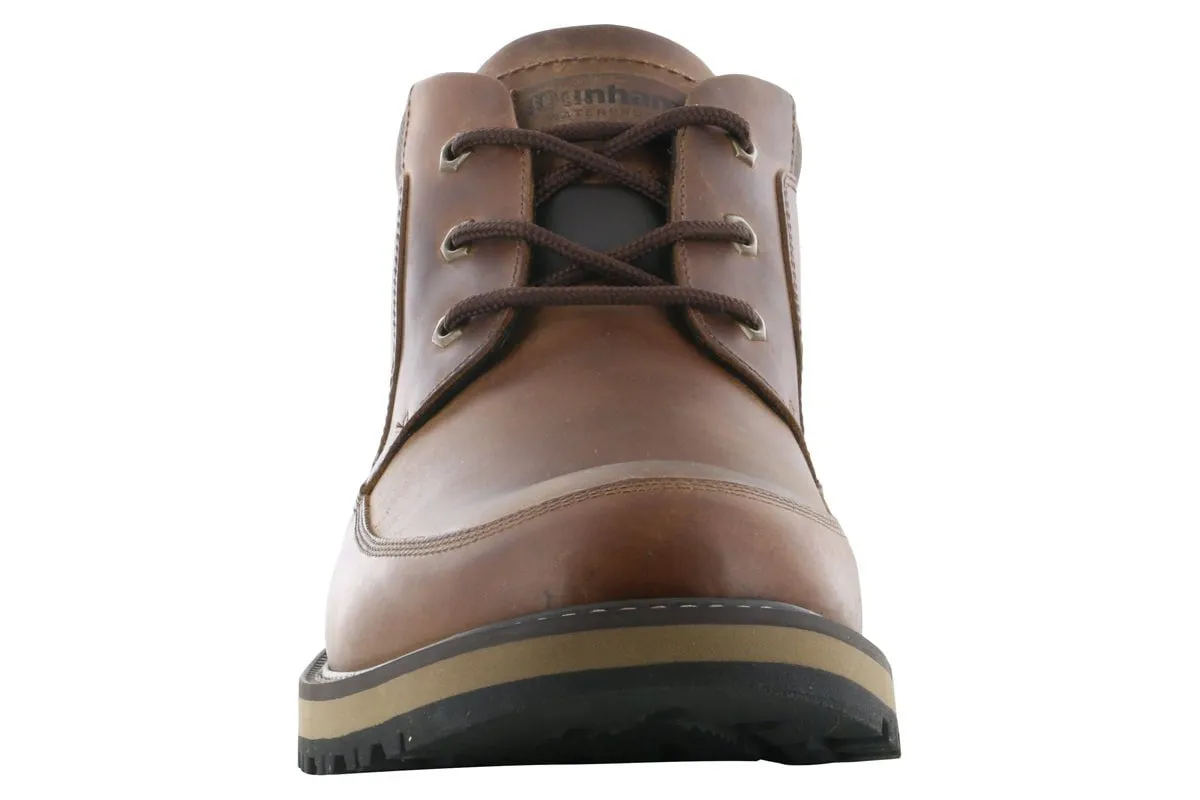 Dunham Byrne Waterproof Chukka Boot Brown