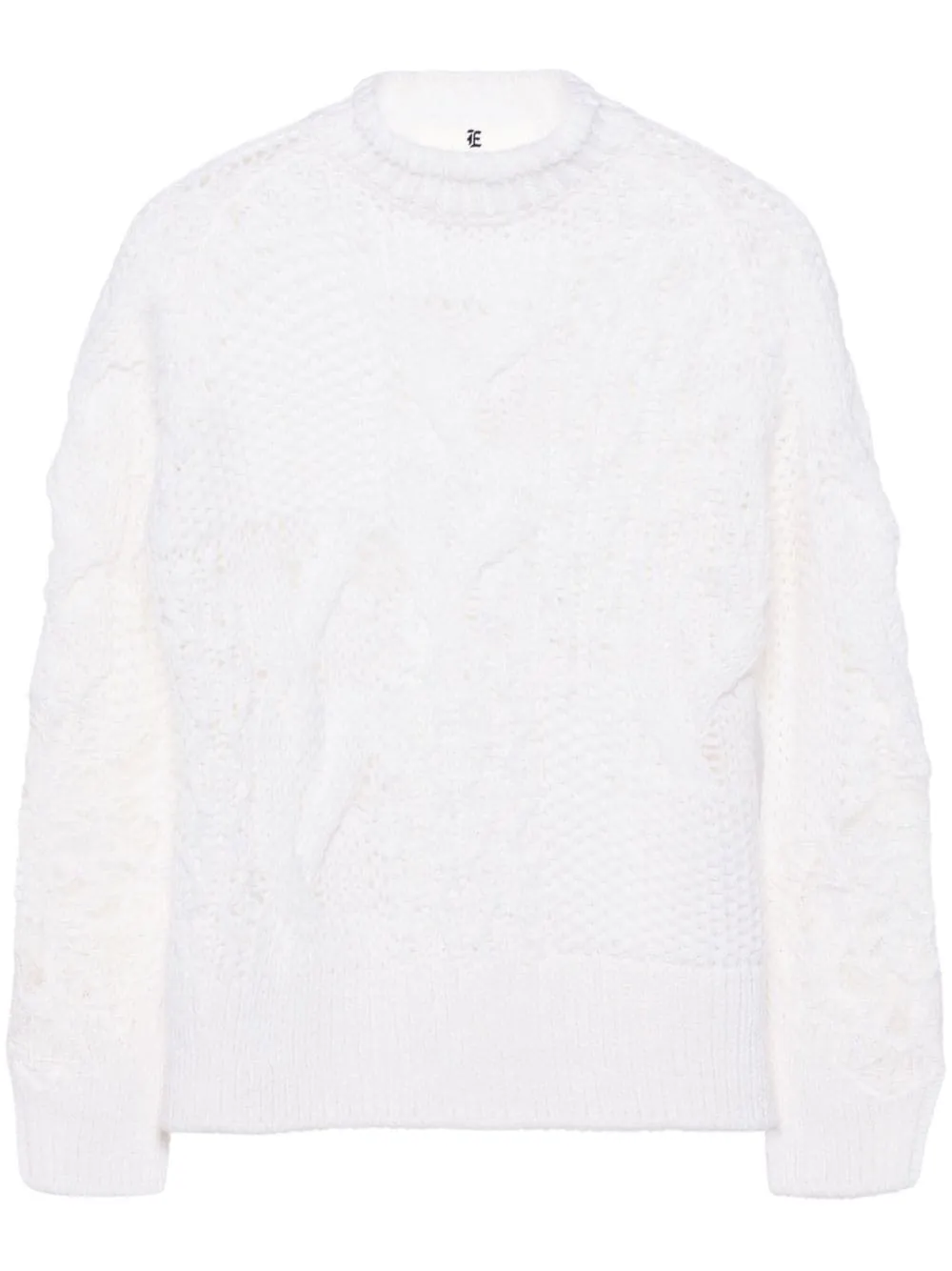 EMBROIDERED WOOL SWEATER