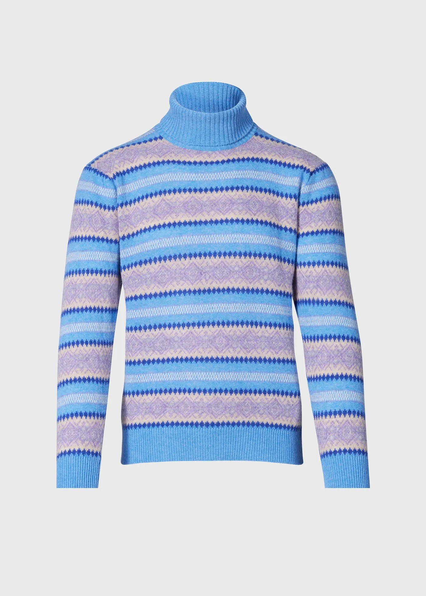 Fair Isle Wool Turtleneck