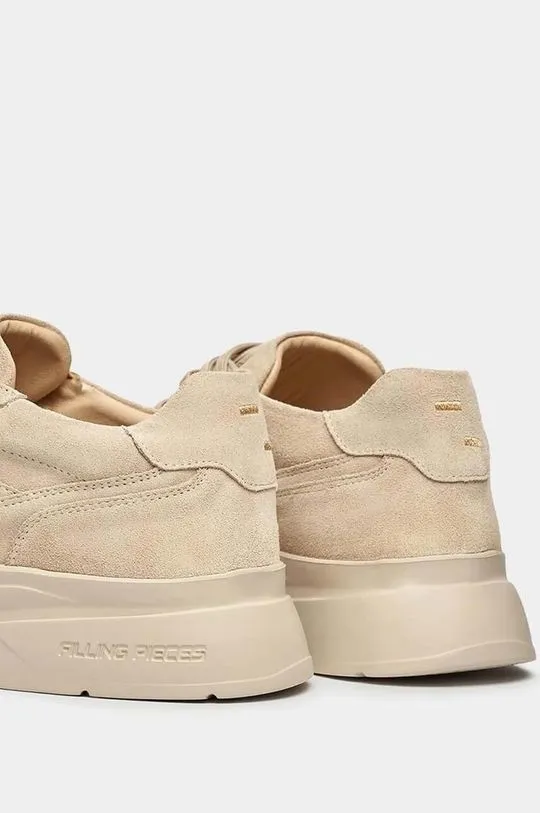 Filling Pieces suede sneakers Jet Runner Suede beige color 58122791990