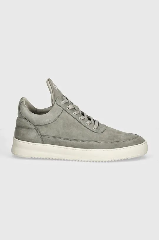 Filling Pieces suede sneakers Low Top Ripple Nubuck gray color 10122841878