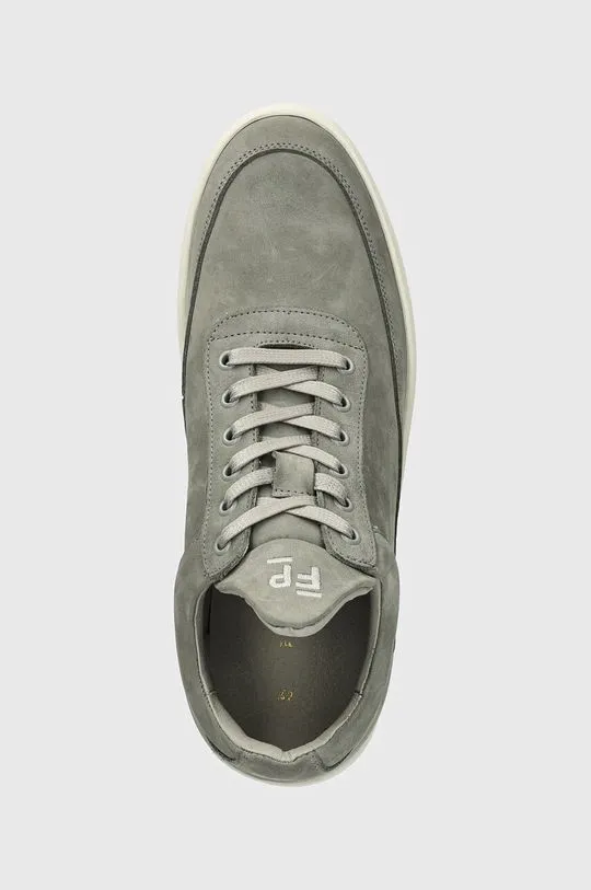 Filling Pieces suede sneakers Low Top Ripple Nubuck gray color 10122841878