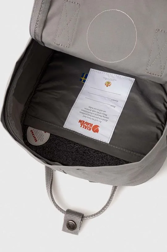 Fjallraven backpack gray color