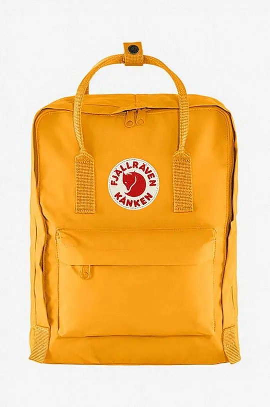 Fjallraven backpack yellow color