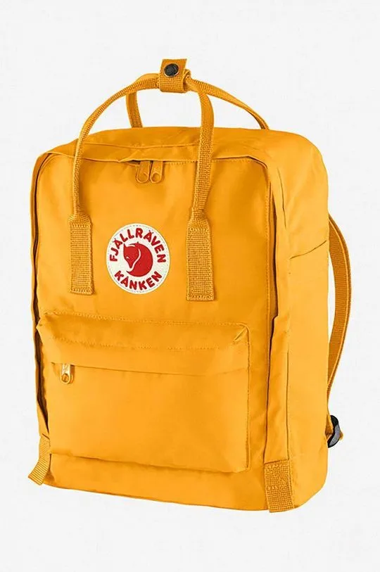 Fjallraven backpack yellow color