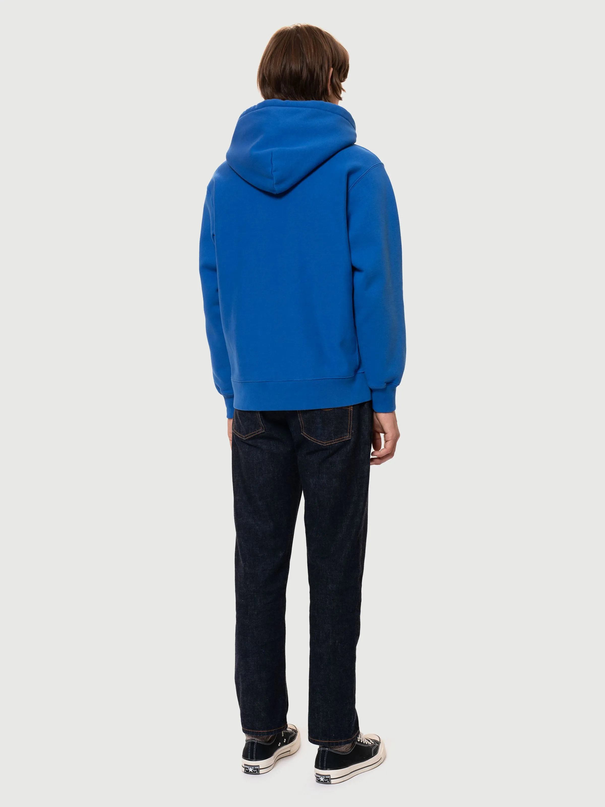 Fredrik Hoodie NJCO70 Azure