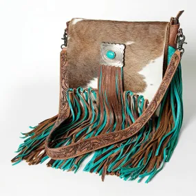 Fringed Messenger Handbag