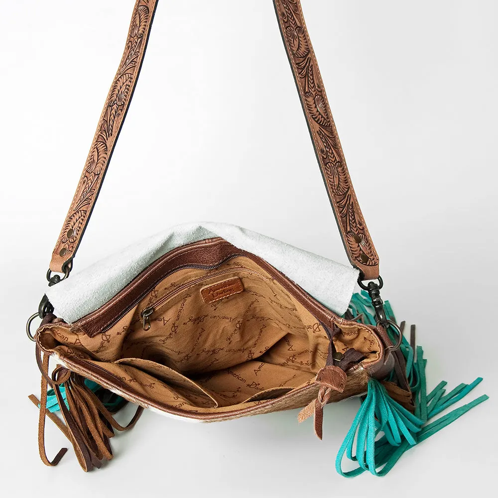 Fringed Messenger Handbag