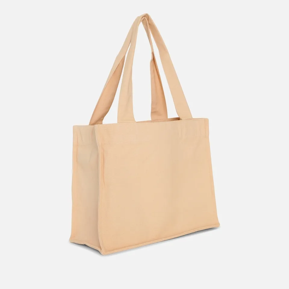 Ganni Large Easy Recycled Canvas Tote Bag