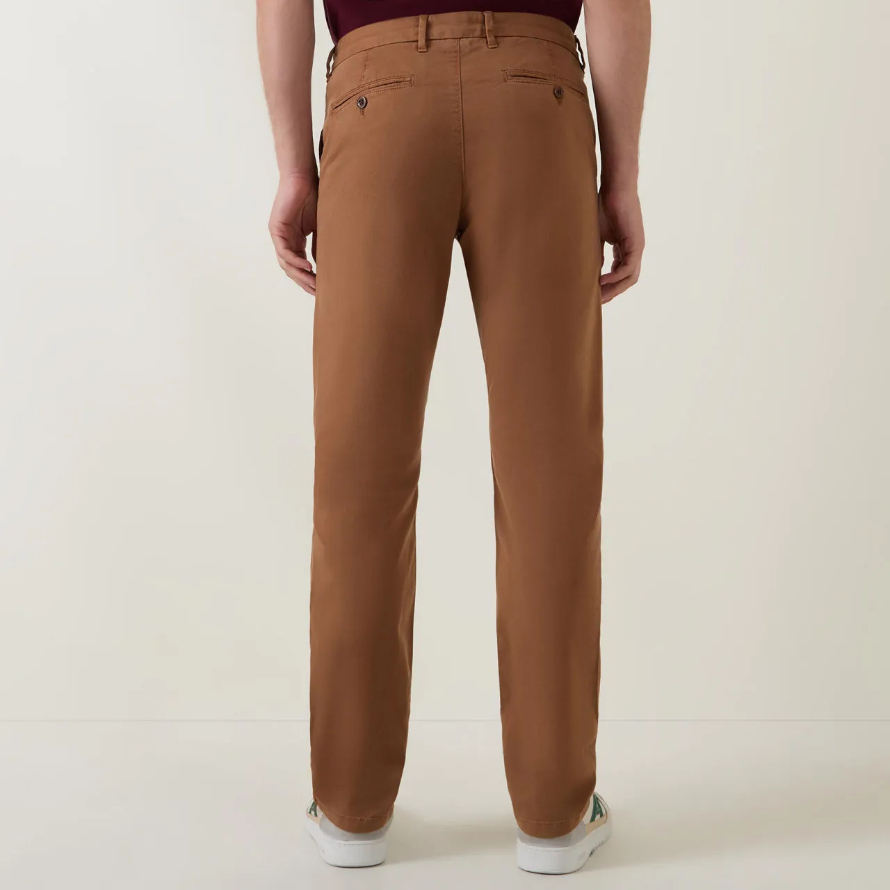 GANT Dobby Structure Leg Chinos - Tan